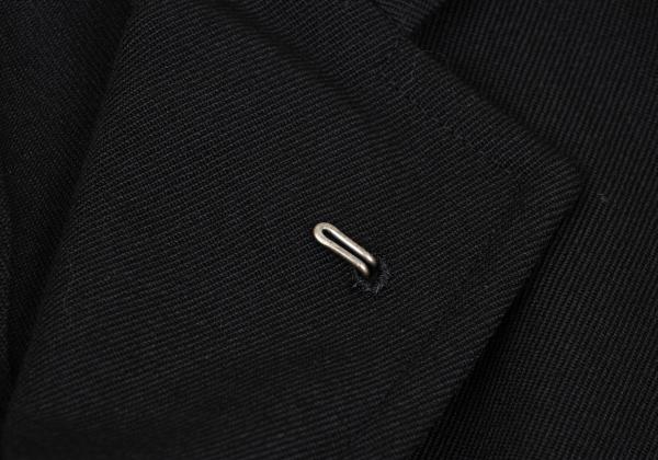 robe de chambre CDG Wool Gabardine Jacket Black Size M
