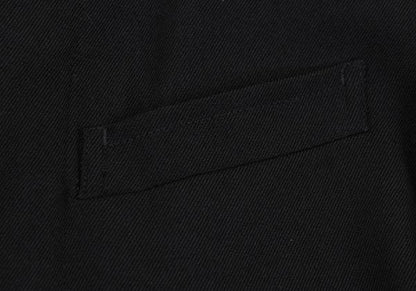 robe de chambre CDG Wool Gabardine Jacket Black Size M
