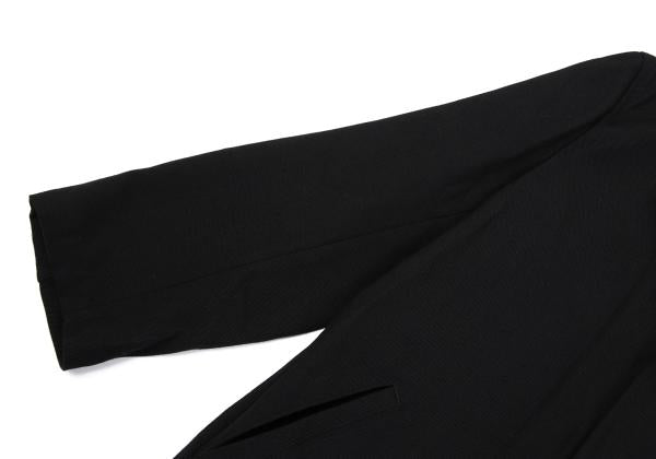 robe de chambre CDG Wool Gabardine Jacket Black Size M