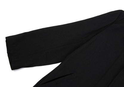 robe de chambre CDG Wool Gabardine Jacket Black Size M