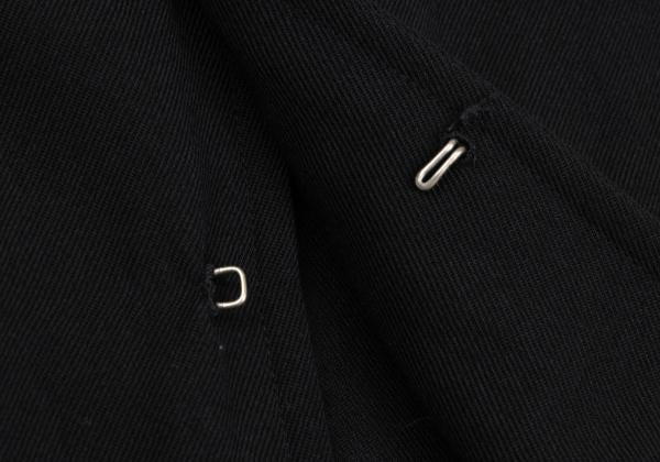 robe de chambre CDG Wool Gabardine Jacket Black Size M