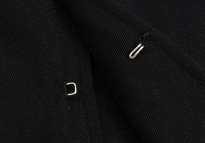 robe de chambre CDG Wool Gabardine Jacket Black Size M