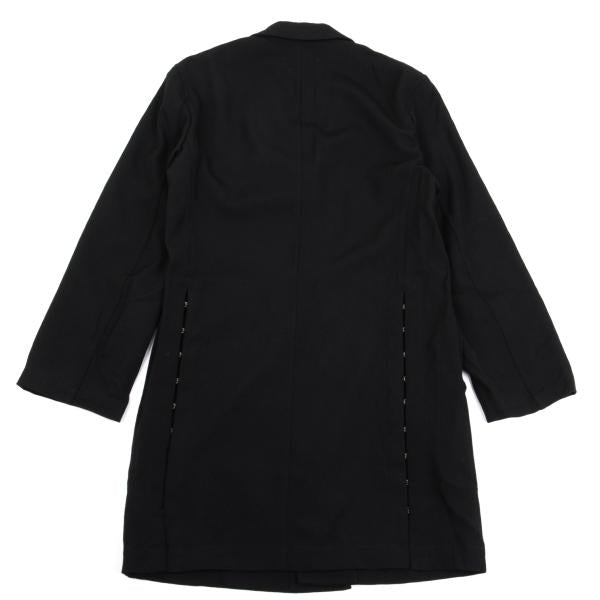robe de chambre CDG Wool Gabardine Jacket Black Size M