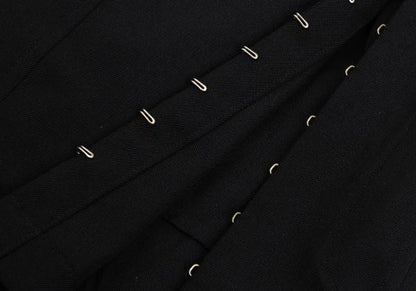 robe de chambre CDG Wool Gabardine Jacket Black Size M