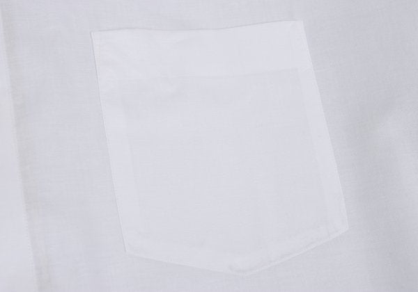 COMME des GARCONS HOMME Velour Placket Shirt White Size M