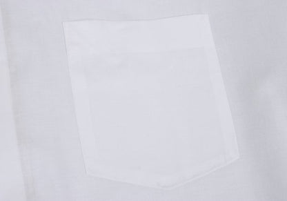 COMME des GARCONS HOMME Velour Placket Shirt White Size M