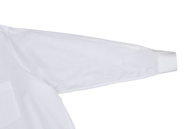 COMME des GARCONS HOMME Velour Placket Shirt White Size M