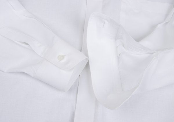 COMME des GARCONS HOMME Velour Placket Shirt White Size M