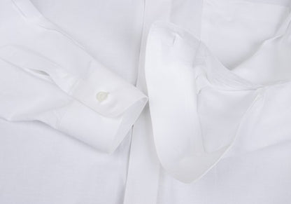 COMME des GARCONS HOMME Velour Placket Shirt White Size M