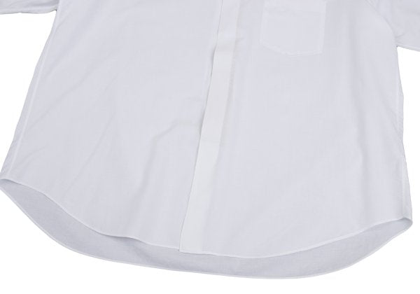 COMME des GARCONS HOMME Velour Placket Shirt White Size M