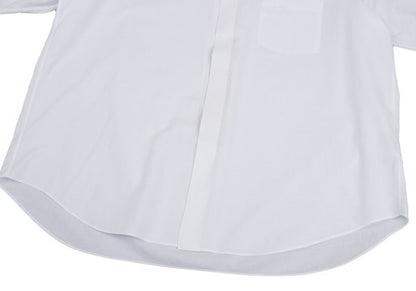 COMME des GARCONS HOMME Velour Placket Shirt White Size M