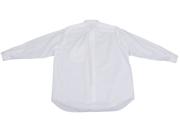 COMME des GARCONS HOMME Velour Placket Shirt White Size M