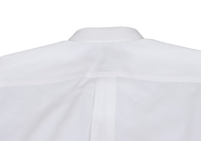 COMME des GARCONS HOMME Velour Placket Shirt White Size M