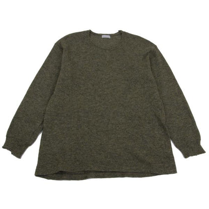 COMME des GARCONS HOMME Wool Blend Knit Sweater Green Size M