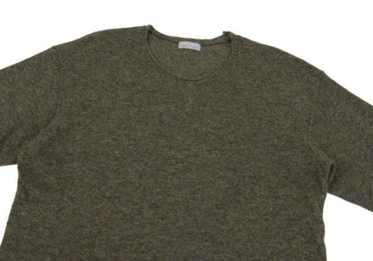 COMME des GARCONS HOMME Wool Blend Knit Sweater Green Size M