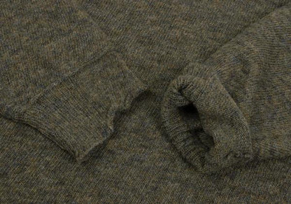 COMME des GARCONS HOMME Wool Blend Knit Sweater Green Size M
