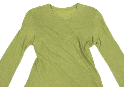 45rpm R by Cotton Cut & Sew L/S Tee Lime Green Size 2