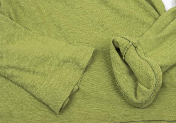 45rpm R by Cotton Cut & Sew L/S Tee Lime Green Size 2