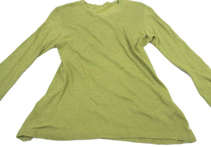 45rpm R by Cotton Cut & Sew L/S Tee Lime Green Size 2