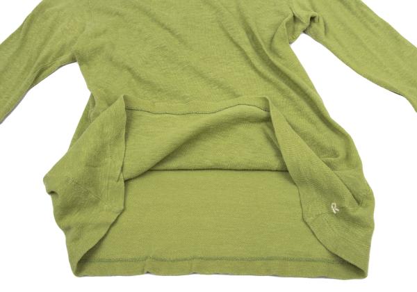45rpm R by Cotton Cut & Sew L/S Tee Lime Green Size 2