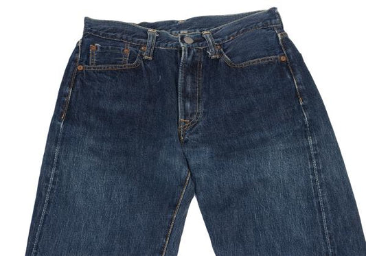 R by 45rpm Straight Denim Jeans Indigo Blue Size 28