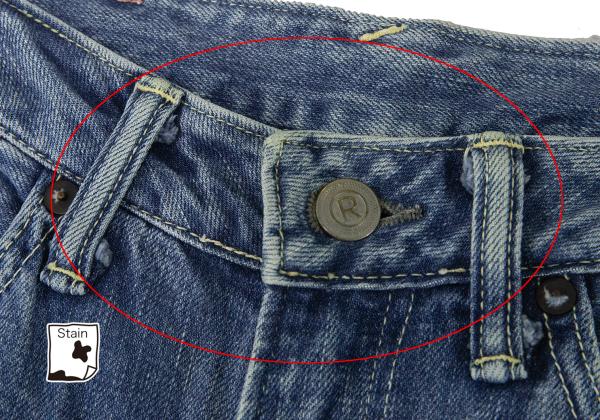 45rpm R by Straight Leg Jeans Indigo Blue Size 28