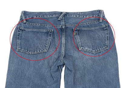 45rpm R by Straight Leg Jeans Indigo Blue Size 28