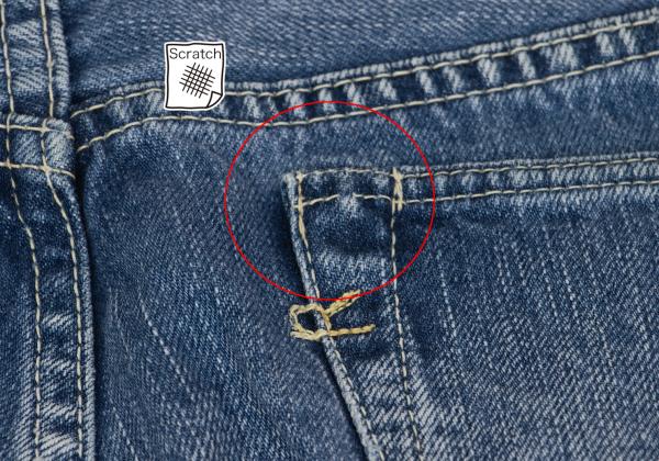 45rpm R by Straight Leg Jeans Indigo Blue Size 28