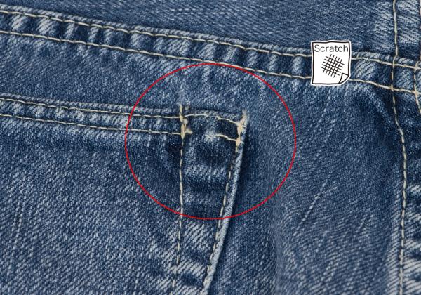 45rpm R by Straight Leg Jeans Indigo Blue Size 28