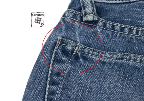 45rpm R by Straight Leg Jeans Indigo Blue Size 28