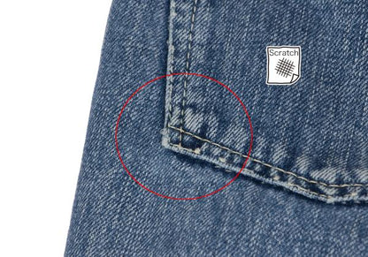 45rpm R by Straight Leg Jeans Indigo Blue Size 28