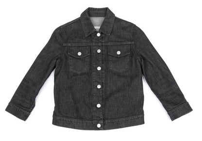 HELMUT LANG ELASTIC DENIM SLIM 2 Jacket Charcoal Size 38