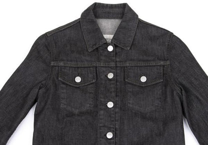 HELMUT LANG ELASTIC DENIM SLIM 2 Jacket Charcoal Size 38