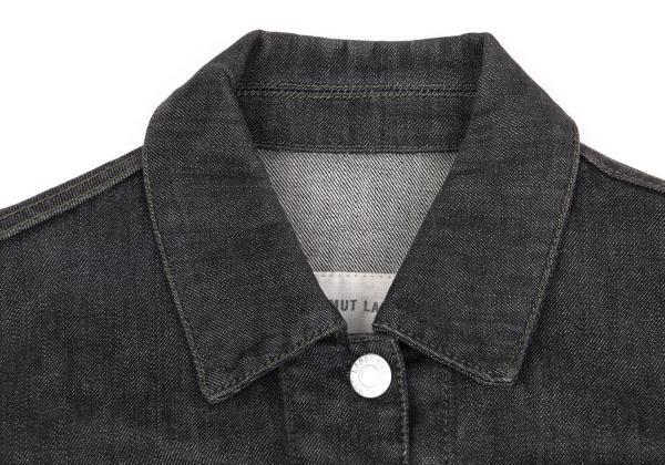 HELMUT LANG ELASTIC DENIM SLIM 2 Jacket Charcoal Size 38