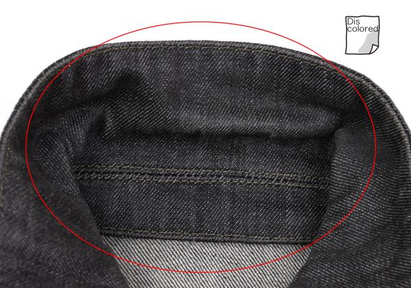 HELMUT LANG ELASTIC DENIM SLIM 2 Jacket Charcoal Size 38