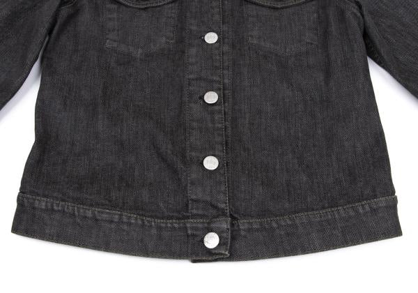 HELMUT LANG ELASTIC DENIM SLIM 2 Jacket Charcoal Size 38