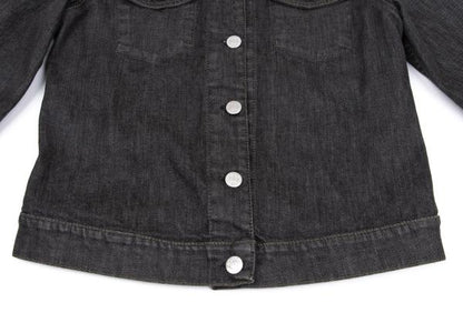 HELMUT LANG ELASTIC DENIM SLIM 2 Jacket Charcoal Size 38