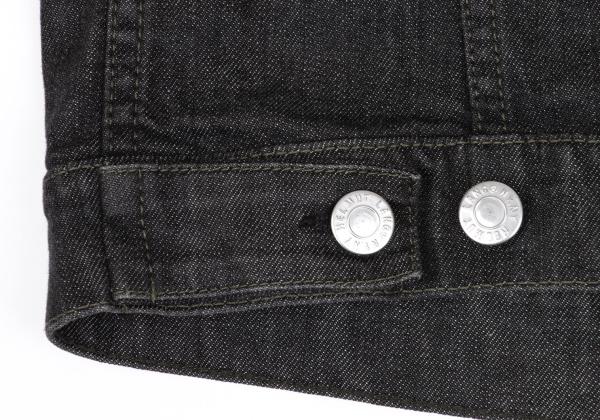 HELMUT LANG ELASTIC DENIM SLIM 2 Jacket Charcoal Size 38