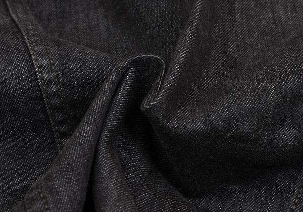 HELMUT LANG ELASTIC DENIM SLIM 2 Jacket Charcoal Size 38