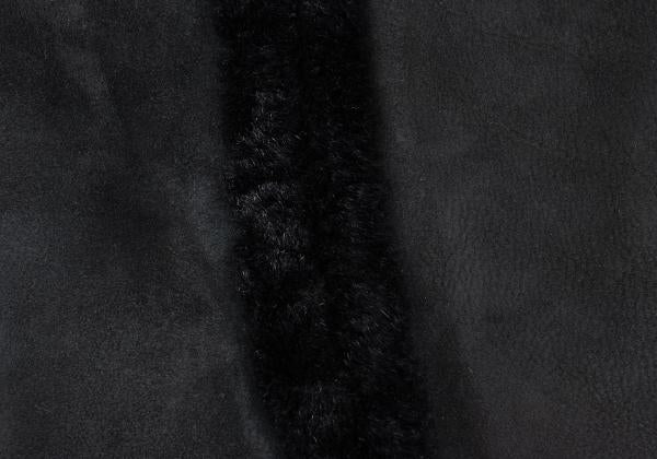 Yohji Yamamoto FEMME Outseam Mouton Jacket Black Size S