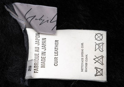Yohji Yamamoto FEMME Outseam Mouton Jacket Black Size S