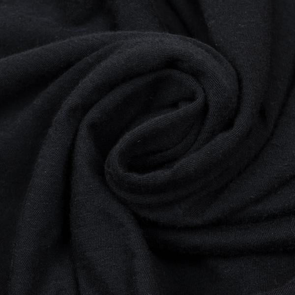 Y's Mixed Material Frill Sleeveless Tunic Black Blouse Size 2
