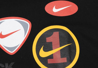 BLACK COMME des GARCONS x Nike Logo T-Shirt Black Size S