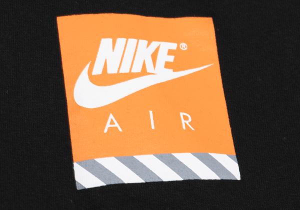 BLACK COMME des GARCONS x Nike Logo T-Shirt Black Size S