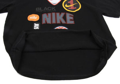 BLACK COMME des GARCONS x Nike Logo T-Shirt Black Size S