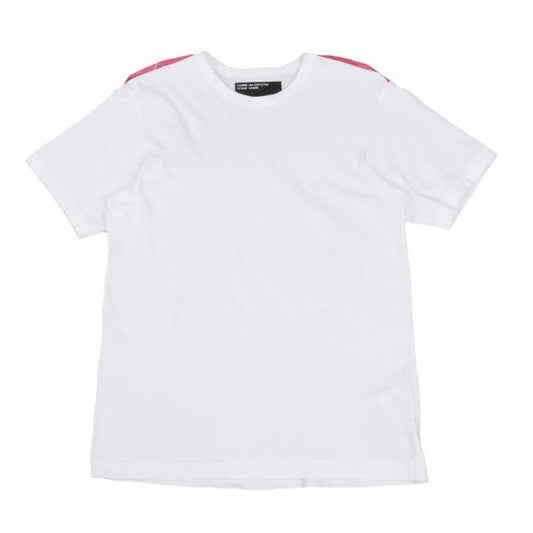 COMME des GARCONS HOMME Shoulder Tape T-Shirt White Size M