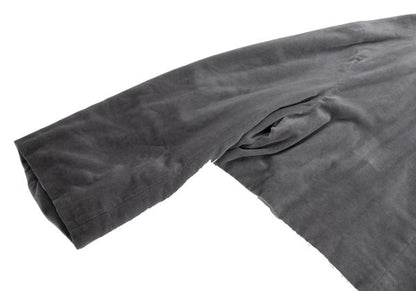 COMME des GARCONS 96AW Velvet Square Neck Hoodie Gray Size M