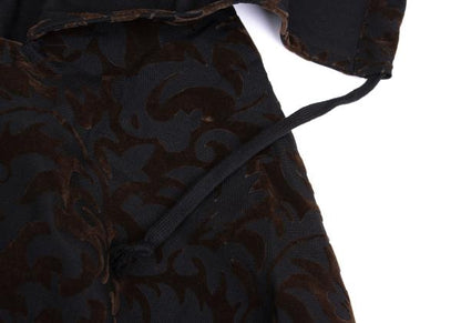 COMME des GARCONS 96AW Wool Flock Print Hoodie Black Size M