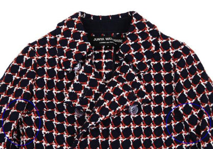 JUNYA WATANABE COMME des GARCONS Tweed Jacket Blue Size S