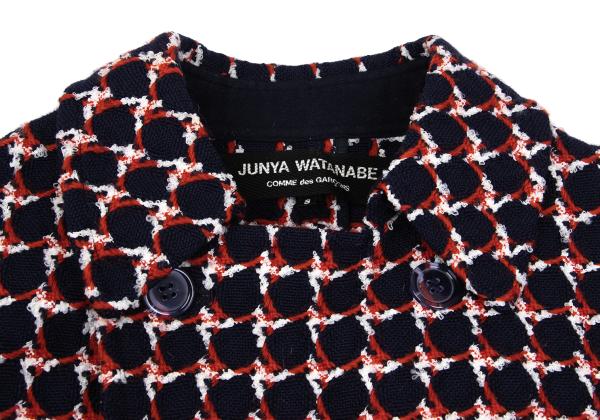 JUNYA WATANABE COMME des GARCONS Tweed Jacket Blue Size S
